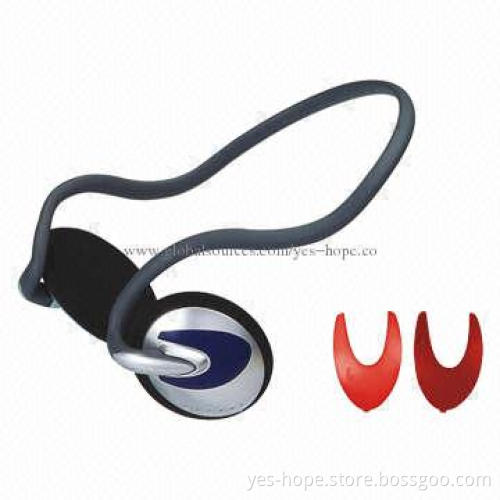 Colorful Behind the Neck Headphones with 5mW Maximum Input Power, 20Hz-20kHz Frequency Response